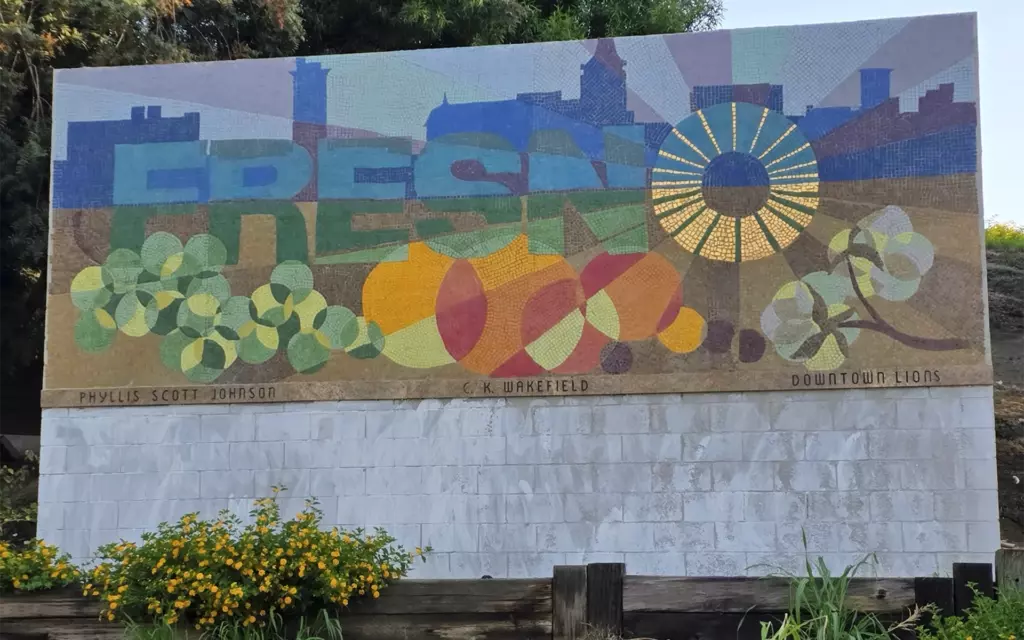 Fresno mosaic